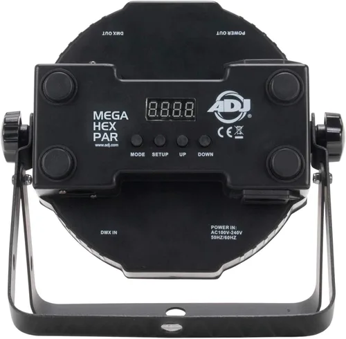 Vista 7 de ADJ Productos Mega Lat Hex pak Mega Flat Hex Pak Iluminación LED, Negro