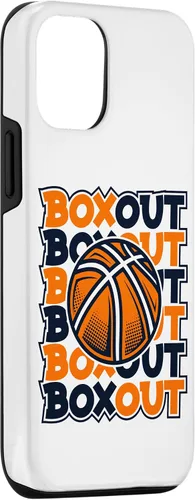 Vista 3 de Funda de baloncesto profesional para iPhone 15 Boxout Lover Pro Player