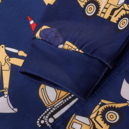 Vista 2 de Sudadera con capucha para bebés y niños, diseño de dinosaurios, con bolsillo, sudadera cálida para niños