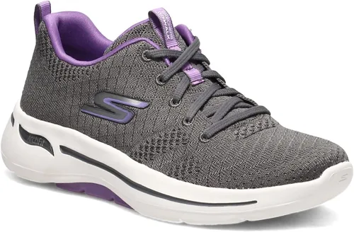 Vista 2 de Skechers - Zapatos deportivos para caminar para mujeres, grislavanda