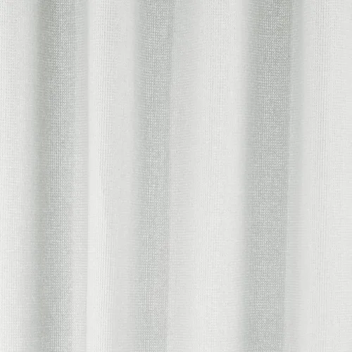 Vista 4 de Amazon Aware Cortina de ducha con tejido de gofre, 50% poliéster reciclado/50% algodón Bci, gris claro, 72 x 72 pulgadas
