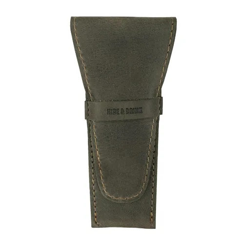Vista 8 de Hide & Drink, Estuche de cuero para maquinilla de afeitar de seguridad, accesorios de afeitado, artículos esenciales para el cuidado personal, hecho