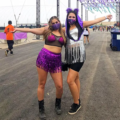 Vista 7 de Zando Falda de bufanda para danza del vientre para mujer, falda brillante con borlas de discoteca, trajes de lentejuelas, disfraces de rave, falda