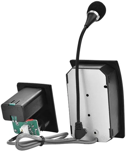 Vista 4 de Alomejor Preamplificador de guitarra acústica, ecualizador de 5 bandas con sintonizador digital LCD, preamplificador de estudio para músicos