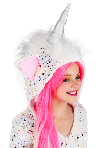 Vista 7 de Disfraz de unicornio mágico para niñas Multicolor