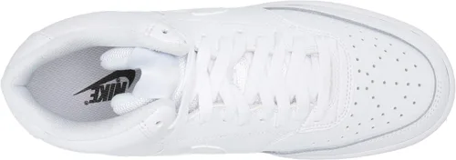 Vista 5 de Nike Tenis Court Vision Mid para mujer, NegroBlanco, 7