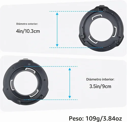 Vista 4 de Adaptador de montaje Bowens ML-GB GODOX