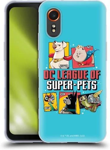 Vista 13 de Head Case Designs Officially Licensed DC League of Super Pets Ace Graphics Soft Gel Case Compatible with Samsung Galaxy Xcover7 5G