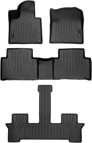 Vista 35 de SMARTLINER Juego de alfombrillas de piso personalizadas para Kia Sorento 2011-2013
