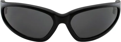 Vista 2 de Global Vision Hercules - Gafas de sol de seguridad, montura negra, lentes ahumadas