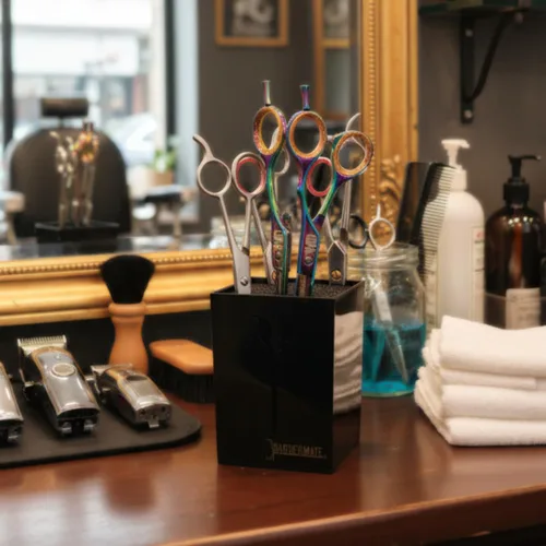 Vista 4 de BarberMate Soporte de cizalla para barberos y estilistas