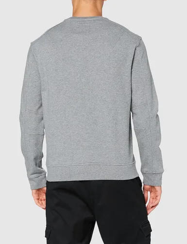 Vista 4 de AX ARMANI EXCHANGE Icon Project - Sudadera bordada para hombre, Negro