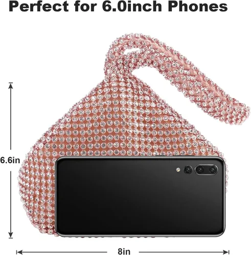 Vista 2 de Bolso de mano para mujer, diseño triangular, para boda, fiesta