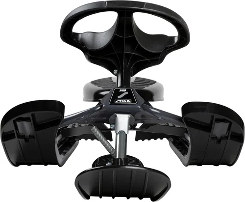 Vista 5 de STIGA Snowracer Curve Snow Sledge with Steering Wheel and Brakes for Children