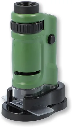 Vista 9 de Carson MicroBrite - Microscopio de bolsillo con luz LED 20x-40x para aprender, educar y explorar, juego de 6 (MM-24MU)
