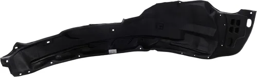 Vista 7 de CarPartsDepot Protector de guardabarros delantero lado izquierdo sin aislamiento de espuma interior protector contra salpicaduras compatible
