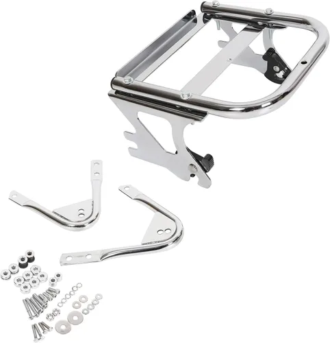 Vista 8 de ECOTRIC Caja de almacenamiento de equipaje desmontable de dos ruedas para motocicleta, con kit de herramientas de acoplamiento compatible con Harley