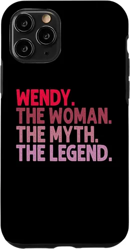 Vista 10 de Funda de cumpleaños personalizada para iPhone 15 Wendy The Woman The Myth The Legend