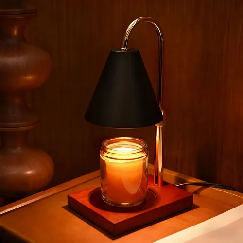 Vista 14 de Temporizador de lámpara calentador de velas y control remoto B.negro
