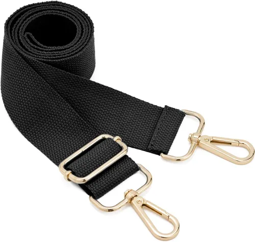 Vista 22 de Correa de Bolso de Hombro Ancha de Repuesto Ajustable Cinturón de Lona Bolso Cruzado Bolso de Mano
