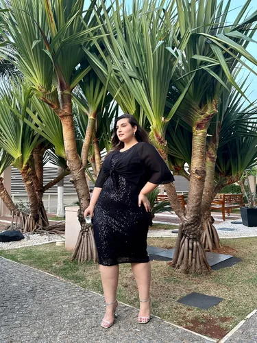 Vista 9 de Hanna Nikole Vestido formal para mujer, 2 piezas, vestido de fiesta de noche con lentejuelas para madre de la novia con chaqueta de gasa