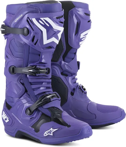 Vista 2 de Alpinestars Tech 10 Botas de motocross (Ultravioleta/Negro, 11)