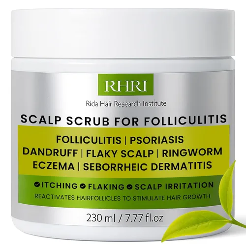 Vista 8 de Foliculitis Scalp Spray Tratamiento de la caspa para cuero cabelludo seco e irritado