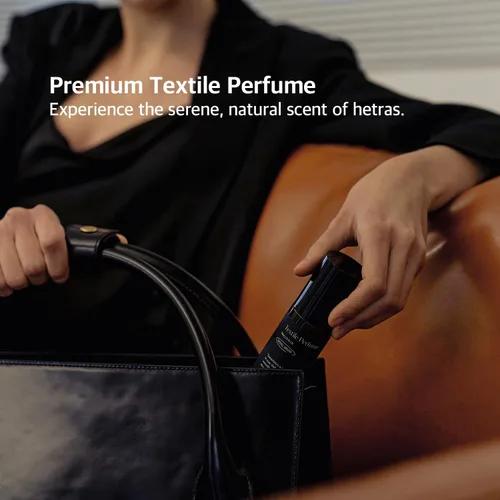 Vista 3 de hetras Perfume Textil Jabón Abrazo - Aroma Acogedor y Limpio Spray de Fragancia Sutil y Duradera para Eliminar Arrugas Ambientador de Lino