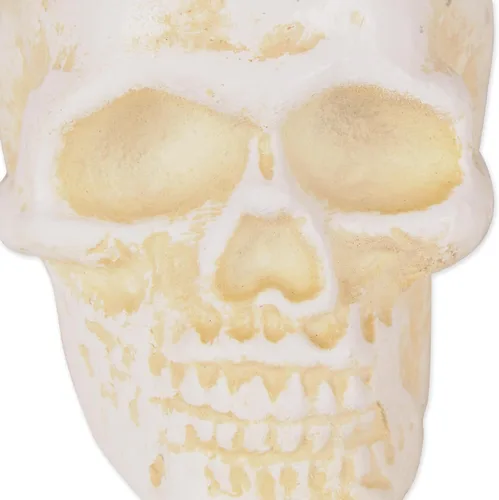 Vista 3 de Zingz & Thingz Skeleton & Skulls Spooky Décor Collection - Pisapeles de hierro fundido, 3.3 x 2.1 x 2.3 pulgadas, calavera