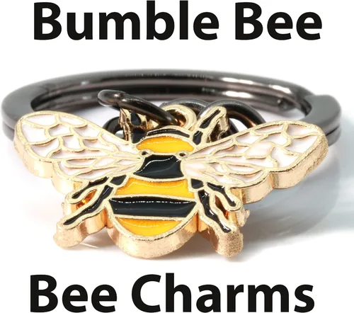 Vista 3 de Dave The Bunny Bee Keychain