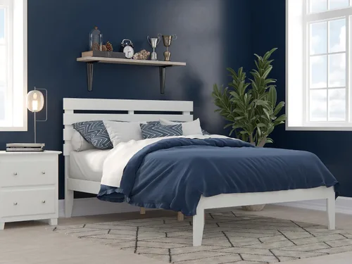 Vista 8 de AFI, Cama Oxford Queen con plataforma, color espresso
