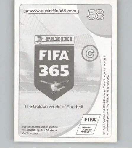 Vista 2 de Pegatinas Panini FIFA 365 2016-17 #58 Fernando Torres Atlético Madrid - Adhesivo oficial de álbum de fútbol en estado crudo (NM o mejor)