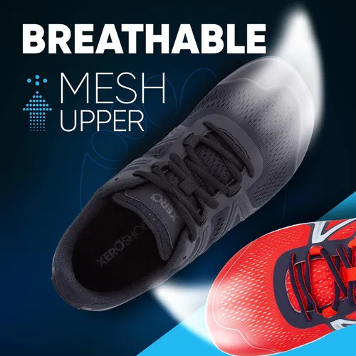 Vista 3 de Xero Shoes HFS - Tenis de fitness para hombre, ligeros, inspirados en la sensación de ir descalzo, minimalistas Tenis Zero Drop