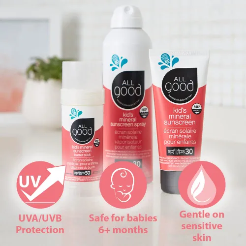 Vista 3 de NEW All Good SPF 30 Loción protector solar para niños, M, Única
