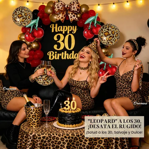 Vista 8 de Kit de arco de globos con estampado de guepardo, 185 globos metálicos rojos, negros y dorados, con globos de guepardo de aluminio para decoraciones