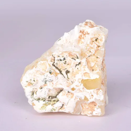 Vista 2 de GEMHUB Piedra envuelta en alambre de ópalo blanco con certificación natural de ópalo blanco de calidad AAA++ de 183.00 quilates, Gema, Ópalo