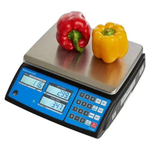 Vista 4 de Brecknell PC3060, escala de cálculo de precio de doble rango, 30/60lb x 0.01/0.02lb, NTEP