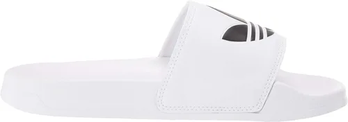 Vista 6 de adidas Originals Pantuflas Adilette Lite unisex para niños, Rosa neblinaBlanco nubeRosa neblinosa