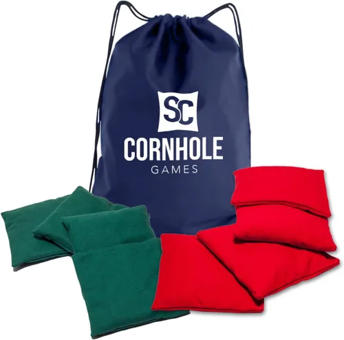 Vista 38 de Bolsas de cornhole resistentes al clima (juego de 8) - Tamaño/peso profesional de regulación (16 oz) - Uso en tableros de cornhole profesionales