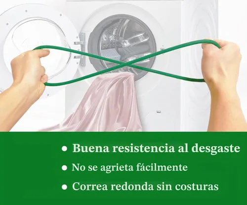 Vista 3 de EP23598, EP23598us - Correa de ventilador de secadora compacta portátil sin costuras, compatible con COSTWAYS EP23598, EP23598us