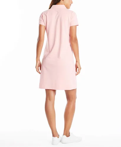 Vista 2 de Nautica Women's Easy Classic Short Sleeve Stretch Cotton Polo Dress