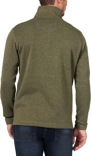Vista 2 de Wrangler Authentics - Sudadera para hombre (forro polar, cierre de cremallera)
