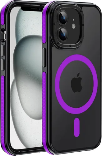 Vista 19 de Funda magnética fuerte para iPhone 12 Pro Max [Protección de grado militar de 10 pies] Compatible con MagSafe, funda protectora a prueba de golpes