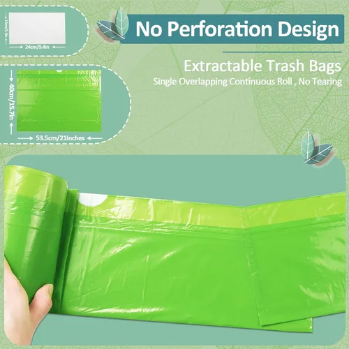 Vista 3 de Bolsas desechables para cómoda de mesita de noche con almohadilla súper absorbente, paquete de 50 bolsas desechables, ajuste universal para todas