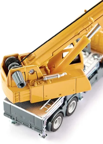 Vista 6 de Siku - Camión grúa telescópica a escala 1:87 1859 Réplica de vehículos de juguete de metal y plástico fundido a presión Brazo ajustable, 4