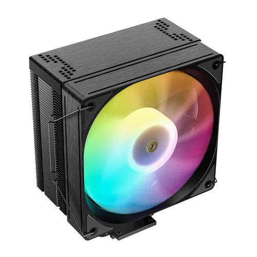 Vista 10 de Vetroo V5 Enfriador de aire para CPU con 5 tubos de calor 120mm FDB PWM Refrigeración del procesador para Intel LGA 1851/1700/1200/115X AMD AM5/AM4