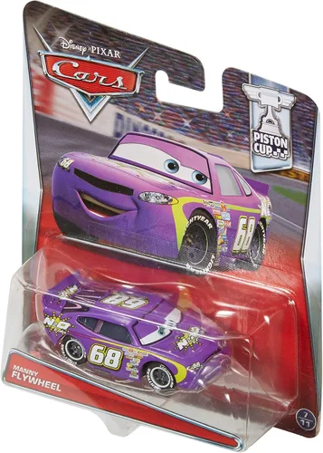 Vista 3 de Disney Cars Toys Manny Flywheel - Vehículo fundido a presión