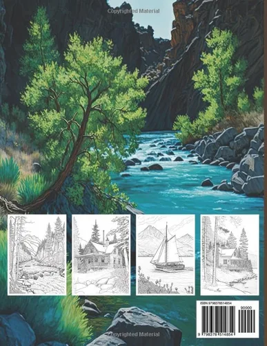Vista 2 de Scenic Routes A Pacific Northwest Coloring Tour