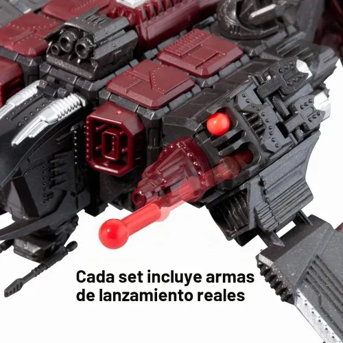 Vista 10 de Snap Ships Scorpion K.L.A.W. Troop Dropper - Juguete de construcción para construcción personalizada y juego de batalla, a partir de 8 años