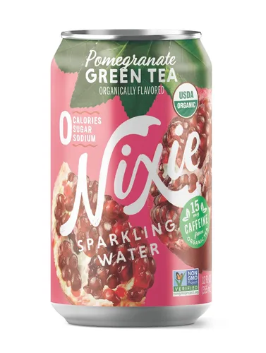 Vista 12 de Nixie Agua con gas, cereza y lima negra latas de 12 onzas líquidas, paquete de 24 Orgánica, vegana, sin OMG, sin gluten, 0 calorías, 0 azúcar, 0